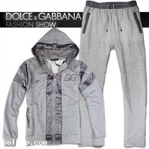 DOLCE&GABBANA Men's sportwear Casual pants + shirt
