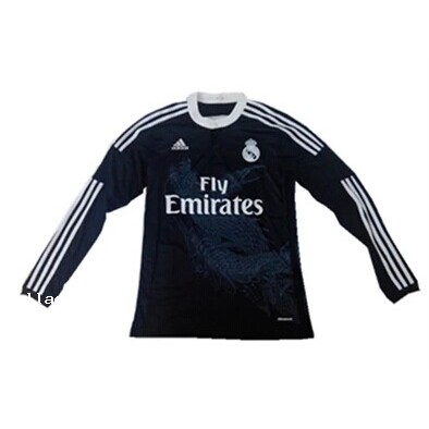 Real Madrid 3rd Away Long Sleeve Football Shirts 14/15