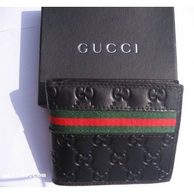Men's wallet Gucci Black Leather Wallet gucci wallet