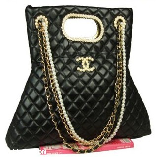 NEW Chanel Ladies' Pearl purl handbag shoulder bag