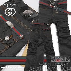 luxury GUCCI Men's Jeans Pants