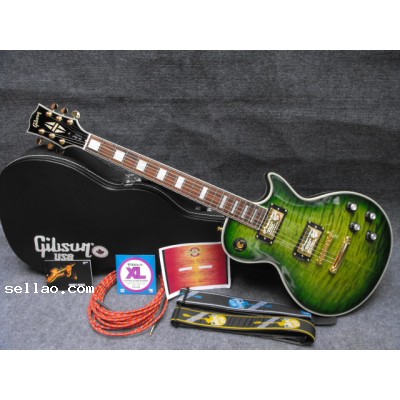 Gibson Les Paul Custom Green Electric Guitar