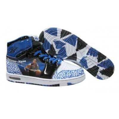 Nike Shoes - Nike Air Jordan 1 wade black white blue