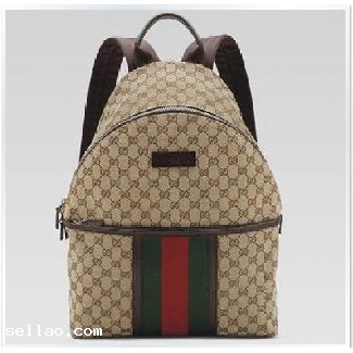 Gucci Fall Backpack School Bag Satchel Black 3