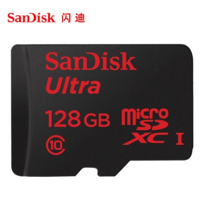Free shipping SanDisk TF 128G Class10 Micro / SD high-speed mobile phone memory card 128G