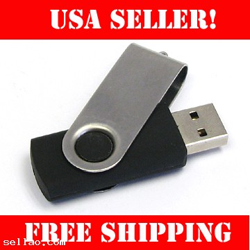 New 64GB Swivel USB 2.0 Flash Memory Stick Pen Drive Storage Thumb Disk Foldable Free Shipping