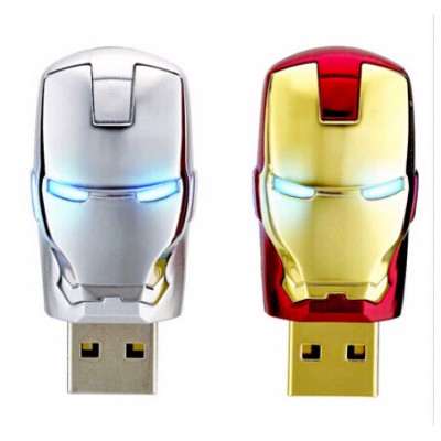 64G capacity Justice League Heroes/ Iron man USB 2.0 Flash Drive/Creativo Pendrive/Memory Stick/Gift