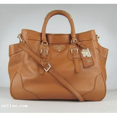1558  prada/ lather women sling/handbag/shoulder bag