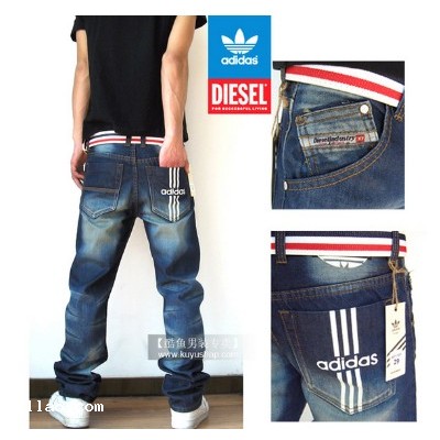 Diesel ad viker Adidas mans jeans