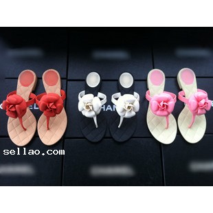 2011 Chanel / New Camellia Slippers sandal
