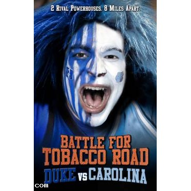Battle for Tobacco Road Duke vs Carolina HBO DVD