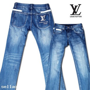First-class quality lv men's jeans shoes 3