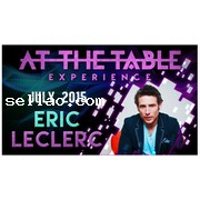 At the Table Live Lecture Eric Leclerce