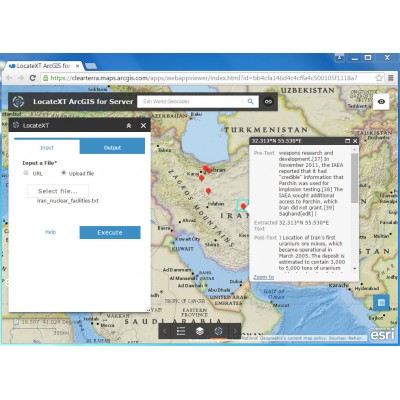 ClearTerra LocateXT ArcGIS for Server Tool 1.2