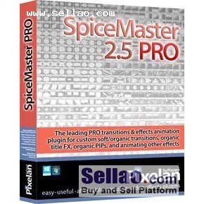 Pixelan SpiceMaster Pro for Vegas / Premiere / Cyberlink / Magix / AfterEffects 2.5