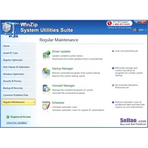WinZip System Utilities Suite 2.7.1100.16470