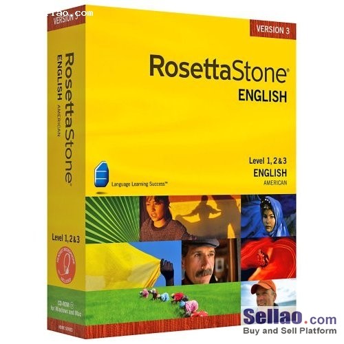 Rosetta Stone - English (American) - Level 1, 2, 3, 4, 5