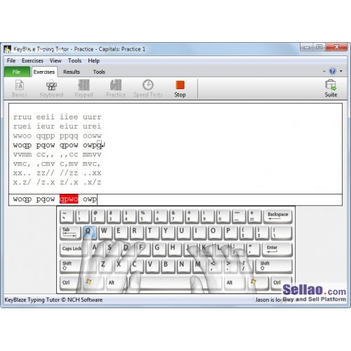 NCH Software KeyBlaze Typing Tutor Plus 2.16