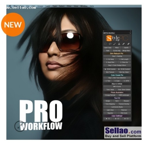 Style My Pic Pro Workflow Panel 2.0 for Photoshop Windows / Mac OS X