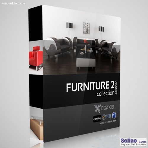 CGAxis Models V0L.17 Furniture II