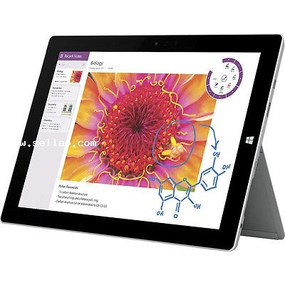 Microsoft - Surface 3 - 10.8" - Intel Atom - 64GB - Silver