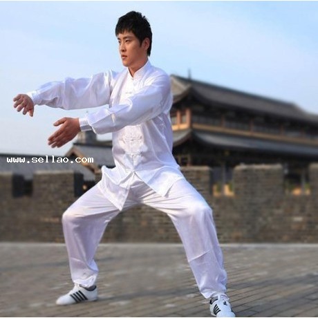 Upshift of silk clothing kung fu tai chi clothing costumes martial arts clothing clothes for men and