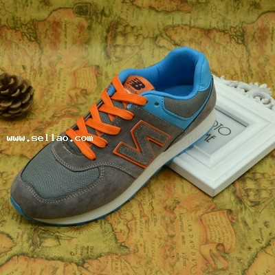 Men's casual shoes all-match N nubuck leather sneakers Agam running shoes