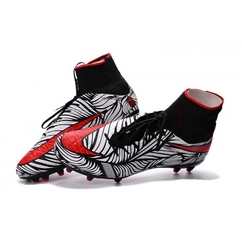 NK HypervenomX Proximo FG mens boots football shoes black/red eur size:39-45