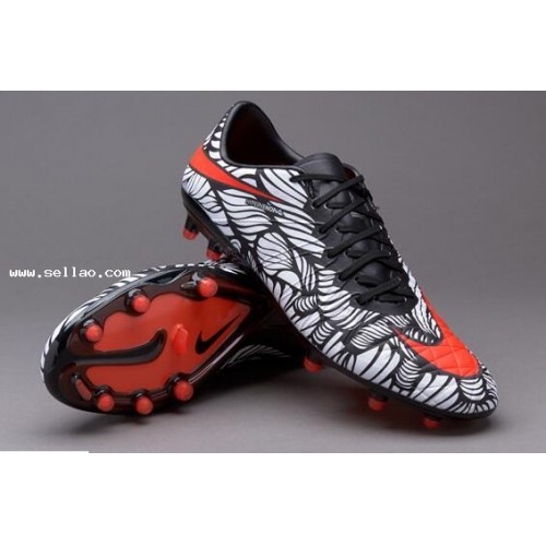 NK Hypervenom Phinish Neymar FG Mens boots football shoes black/red eur size: 39-45