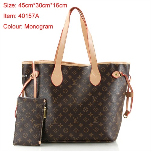 New Original Louis Vuitton Womens leather handbags with wallet sets
