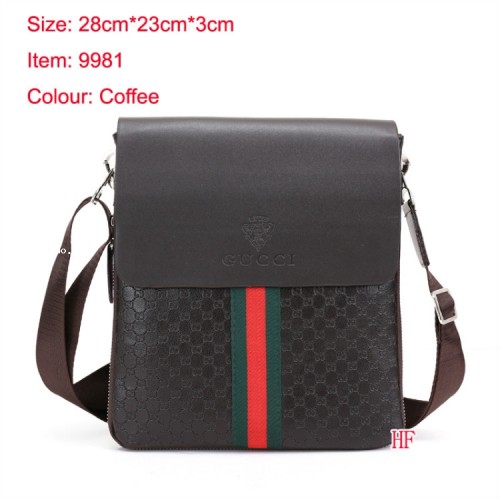 Original New gucci leather bags mens shoulder bags business bags casual bags for 39.99 USD Sale ...