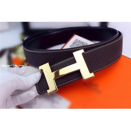 HERMES BELT Salvatore Ferragamo big buckle leather belt high quality