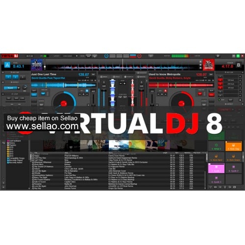 Virtual DJ Pro 8.0.2345 Multilingual + Content