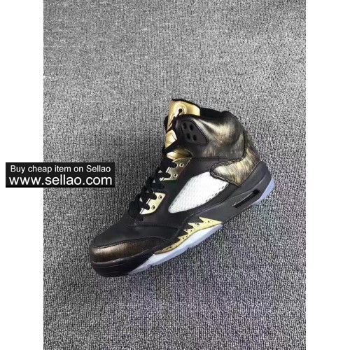 air Jordan5 Scratch wings aj5 men Cheap high quality basketball shoes