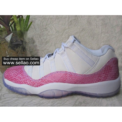 air Jordan11 aj11 Low Pink gs women Cheap high quality basketball shoes
