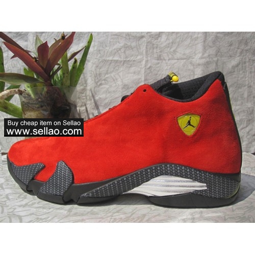 air Jordan14 aj14 QS Ferrari men Cheap high quality basketball shoes