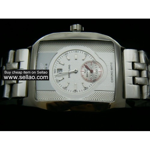 BREITLING BENTLEY FLYING B ch rONO AUTOMATIC WHITE GREY