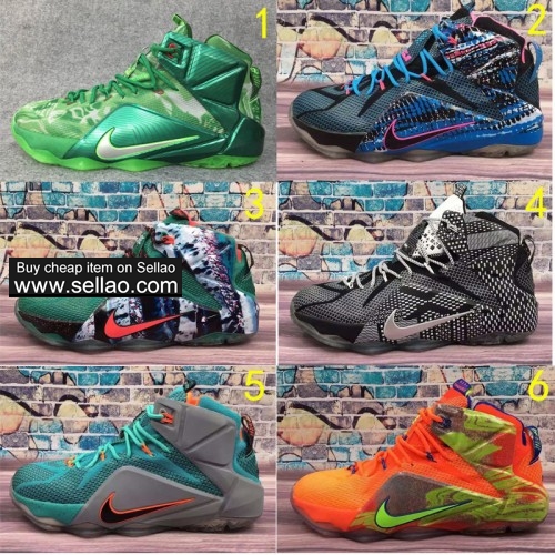 Nike Lebron LBJ US7-12 men Cheap high quality basketball shoes