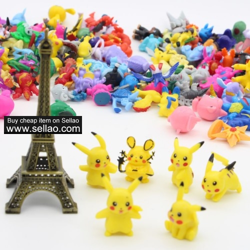 Mini PVC figure Pokemon figure Small toys  Hot sell