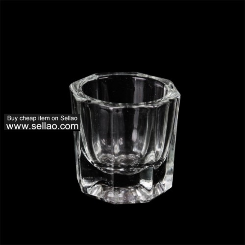 Nail Art Liquid Crystal Glass Cup / Nail Dish