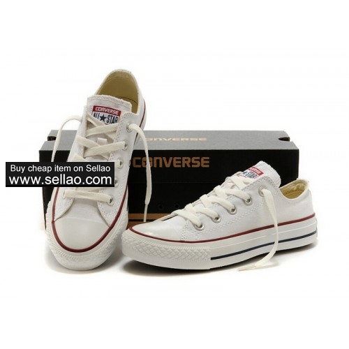 Converse ALL STAR  high quality low canvas shoes classic women's casual shoe