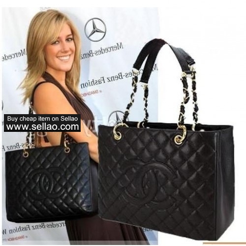 Women black handbag purse siver HW003 handbag google+ g