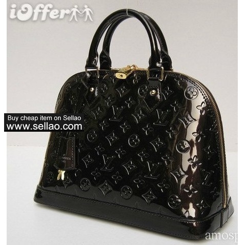 Vogue Black LV Vernis Tote bag handbags purse google+