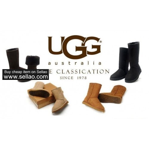UGG 5803 BUTTON WOMEN'S SNOW BOOTS SIZE 5 6 7 8 9 10 g