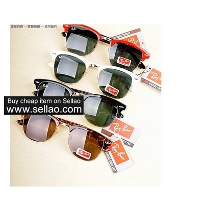 RB clubmaste r 3016 Black Sunglasses google+ facebook g