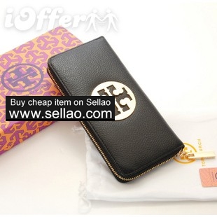 REAL LEATHER WOMEN'S WALLET PURSE google+ facebook tw g