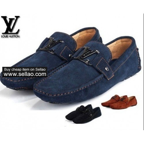 Popular LV Men loafers Sneakers Casual shoes 3 colours