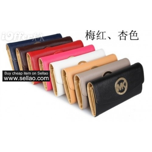 Newest WOMEN'S M_KS leather Wallet purses wholesale goo