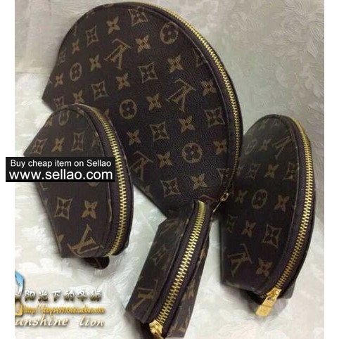 New Pop L_VVS Women cosmetic bag wallets 4set handbag g