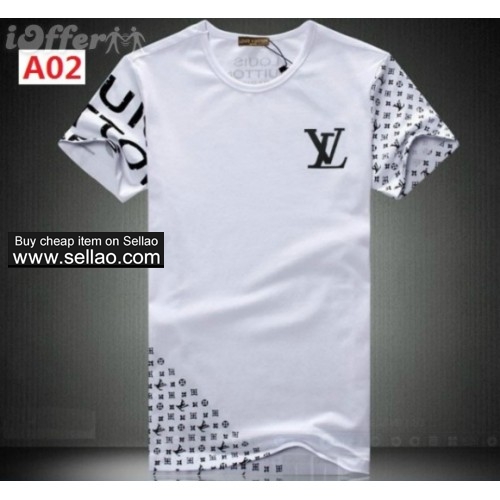 New popular men's tee shirt shirts tops LVA01 google+